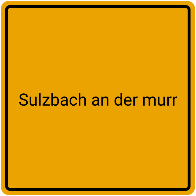 Meldebestätigung Sulzbach an der Murr